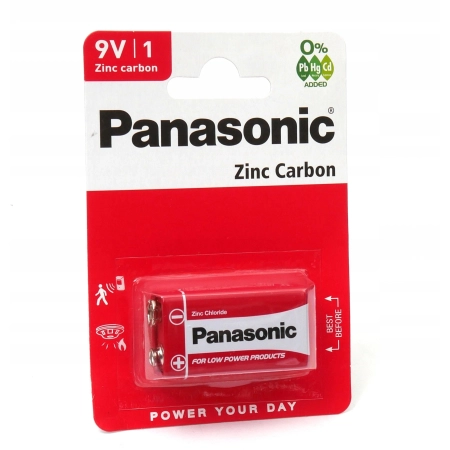 Bateria 6F22 9V Panasonic